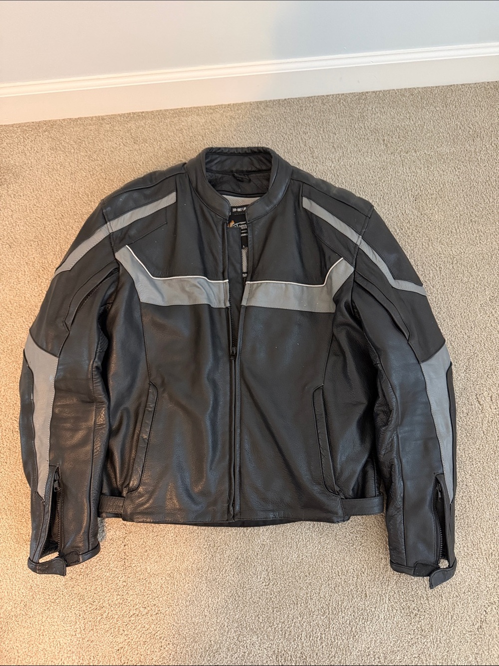 Element Black Performance Jacket with Gray Panels